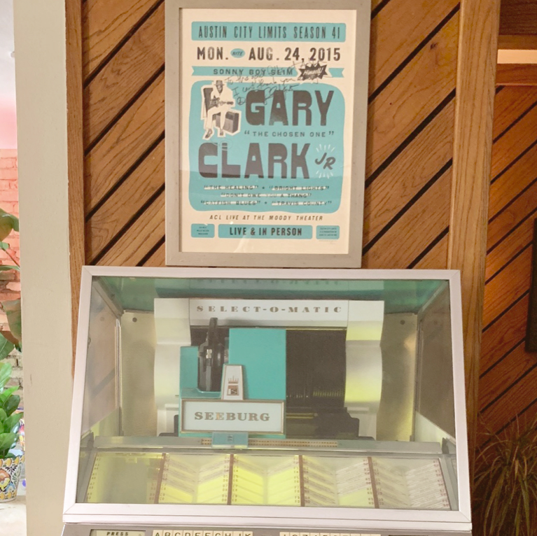 Gary Clark jukebox
