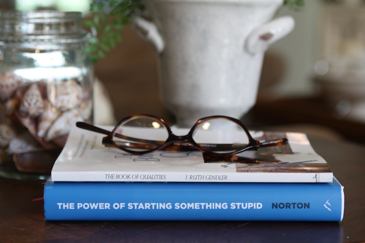 The Book of Qualities and The Power of Starting Something Stupid