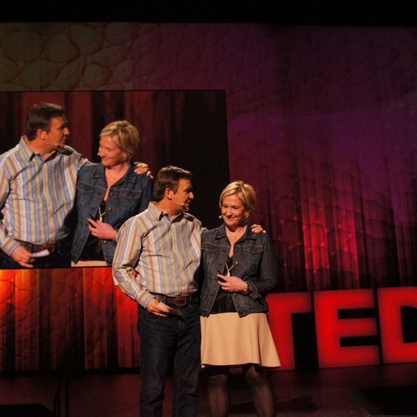 Brené on stage - TED Talk
