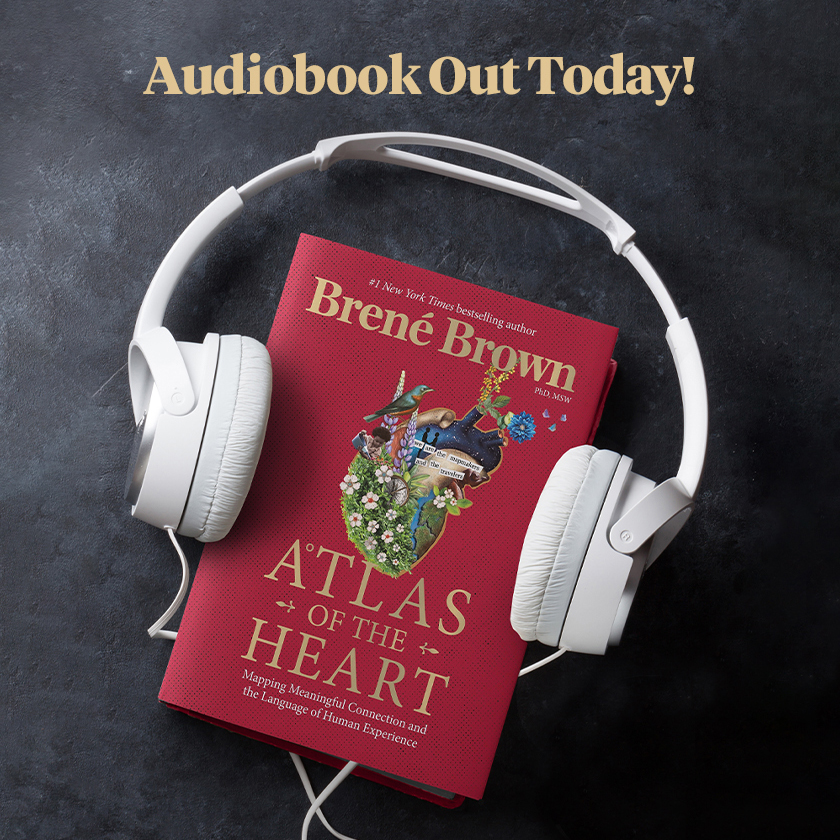Atlas of the Heart audiobook out today