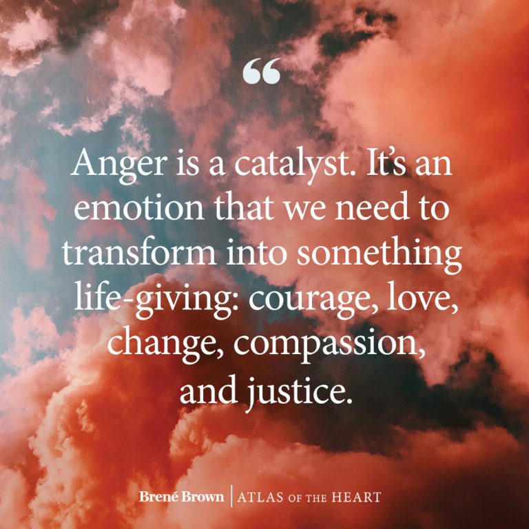 Atlas of the Heart | Anger is a catalyst, an emotion we need to ...