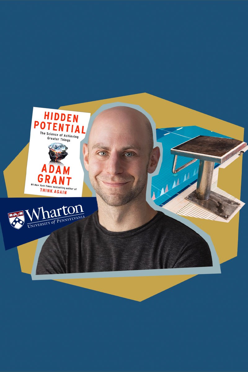 Adam Grant on how he approaches topics, how he moves past roadblocks, and why we want him on our rollercoaster.