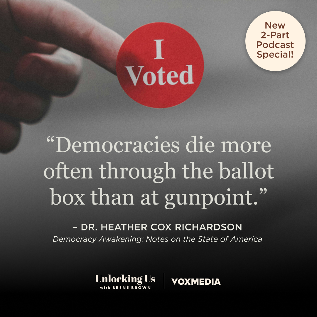 Democracies die more often through ballot box than at gunpoint. - Dr Heather Cox Richardson