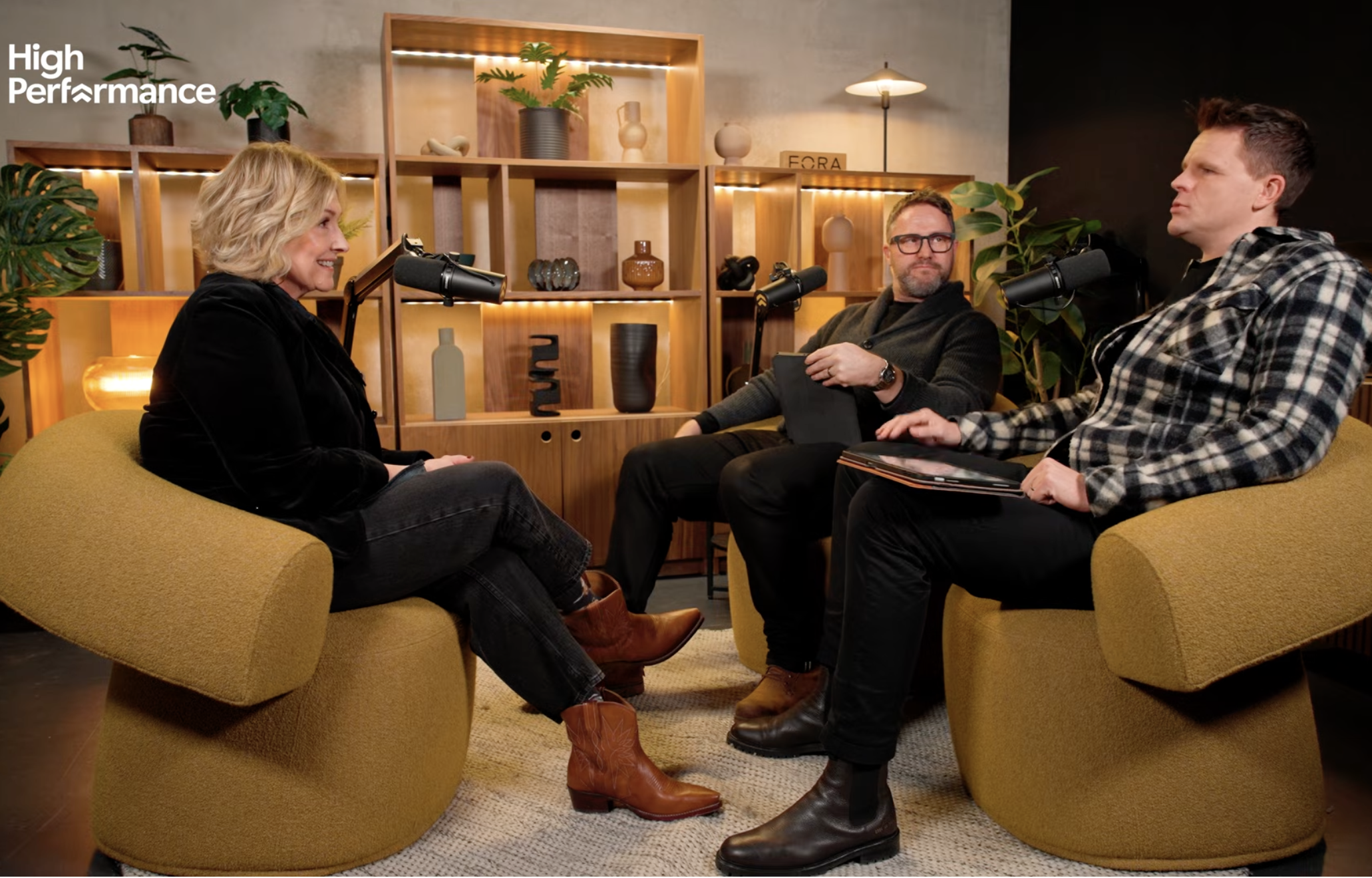 Brené, Jake Humphrey, and Damian Hughes on the High Performance Podcast